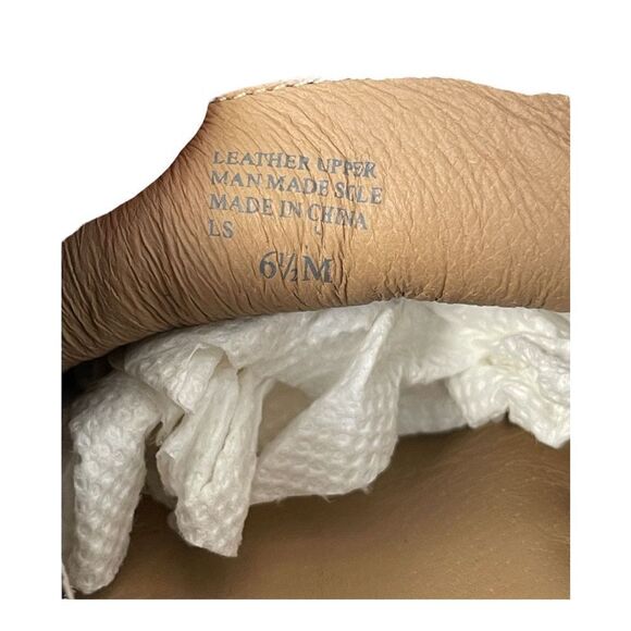 Bettye Muller Concept Women's Black Tropic Platform Wedge Leather Shoes Size 6.5 - Picture 15 of 15